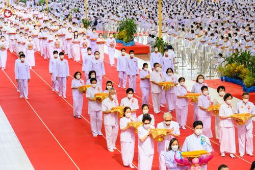 ภาพ No.46866:ประมวลภาพพิธีทอดผ้าป่าธรรมชัย ณ วัดพระธรรมกาย (5 มิถุนายน พ.ศ. 2565)