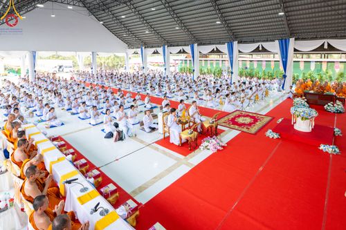 ภาพ No.310998:วันอาทิตย์ที่ 22 กุมภาพันธ์ พ.ศ. 2569 พิธีประดิษฐานพระประธาน “พระธรรมกาย” ณ ธุดงคสถานอำนาจเจริญ จังหวัดอำนาจเจริญ