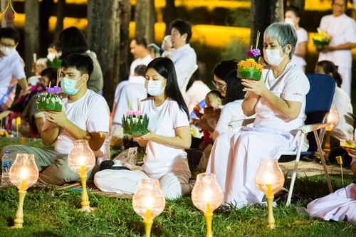 ภาพ No.55375:ประมวลภาพพิธีลอยกระทงธรรม ณ วัดพระธรรมกาย (วันที่ 8 พฤศจิกายน พ.ศ. 2565)