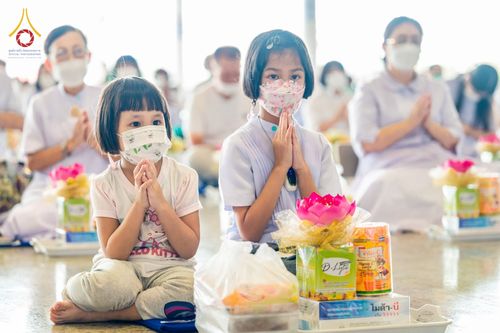 ภาพ No.49914:ประมวลภาพพิธีถวายคิลานเภสัช และอุปกรณ์ทางการแพทย์แด่คณะสงฆ์ วันเสาร์ที่ 20 สิงหาคม พ.ศ. 2565