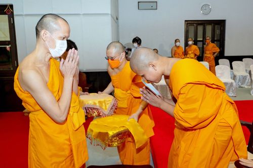 ภาพ No.47795:ประมวลภาพพิธีมุทิตาสักการะพระภิกษุนาคหลวง วันพุธที่ 6 กรกฎาคม พ.ศ. 2565