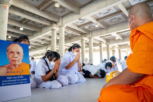 ภาพ No.47693:ประมวลภาพพิธีอุปสมบท โครงการบรรพชาอุปสมบทหมู่ รุ่นเข้าพรรษา 2565