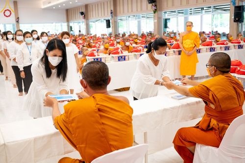 ภาพ No.46707:ประมวลภาพพิธีถวายสังฆทาน 323 วัด 4 จังหวัดชายแดนภาคใต้ (ออนไลน์) ปีที่ 18 ครั้งที่ 158