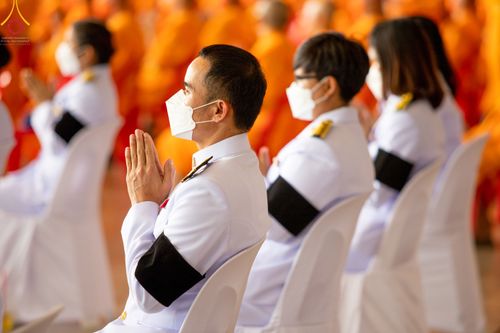 ภาพ No.48891:ประมวลภาพพิธีพระราชทานเพลิงศพ พระสุธรรมญาณวิเทศ (สุธรรม สุธมฺโม)