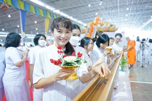 ภาพ No.77538:พิธีหล่อพระบรมพุทธเจ้า วัน อาทิตย์ที่ 12 มีนาคม พ.ศ. 2566 ณ วัดพระธรรมกาย จ.ปทุมธานี