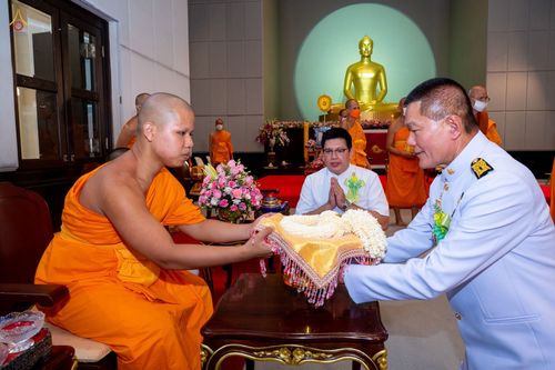 ภาพ No.47796:ประมวลภาพพิธีมุทิตาสักการะพระภิกษุนาคหลวง วันพุธที่ 6 กรกฎาคม พ.ศ. 2565