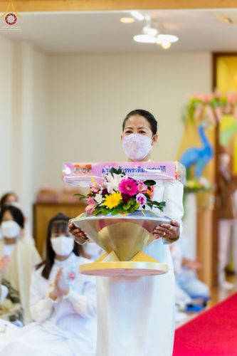 ภาพ No.56480:ประมวลภาพพิธีทอดกฐินสมโภชพระประธาน ณ วัดพระธรรมกายโทชิหงิ ประเทศญี่ปุ่น