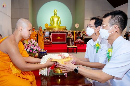 ภาพ No.47794:ประมวลภาพพิธีมุทิตาสักการะพระภิกษุนาคหลวง วันพุธที่ 6 กรกฎาคม พ.ศ. 2565