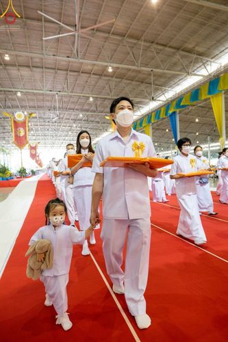 ภาพ No.46871:ประมวลภาพพิธีทอดผ้าป่าธรรมชัย ณ วัดพระธรรมกาย (5 มิถุนายน พ.ศ. 2565)