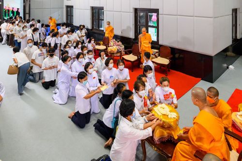 ภาพ No.47797:ประมวลภาพพิธีมุทิตาสักการะพระภิกษุนาคหลวง วันพุธที่ 6 กรกฎาคม พ.ศ. 2565