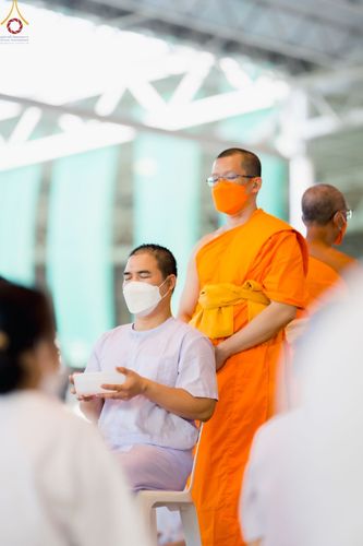 ภาพ No.56768:พิธีปลงผมนาคธรรมทายาท โครงการอุปสมบทบูชาธรรม มหาปูชนียาจารย์ประจำปี 2565 ณ สภาธรรมกายสากล วัดพระธรรมกาย