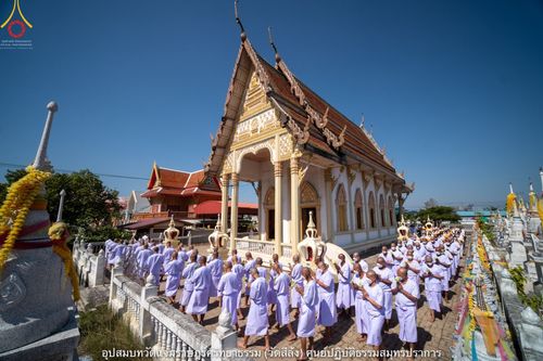 ภาพ No.40892:พิธีตัดปอยผม ปลงผม ขอขมารับผ้าไตรและพิธีบรรพชา ในโครงการอุปสมบท บูชาธรรมมหาปูชนียาจารย์ ประจำปี 2564 ชุดที่ 17