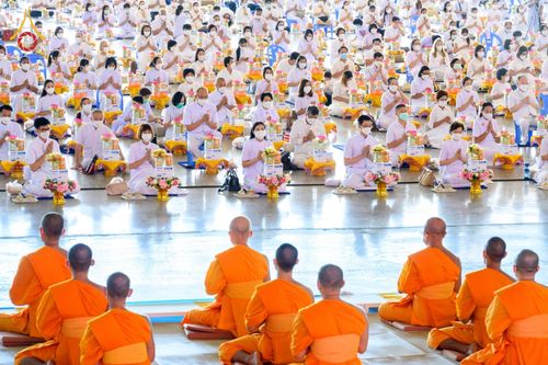 ภาพ No.49919:ประมวลภาพพิธีถวายคิลานเภสัช และอุปกรณ์ทางการแพทย์แด่คณะสงฆ์ วันเสาร์ที่ 20 สิงหาคม พ.ศ. 2565