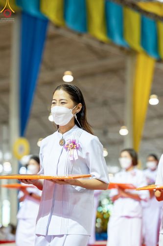 ภาพ No.46874:ประมวลภาพพิธีทอดผ้าป่าธรรมชัย ณ วัดพระธรรมกาย (5 มิถุนายน พ.ศ. 2565)