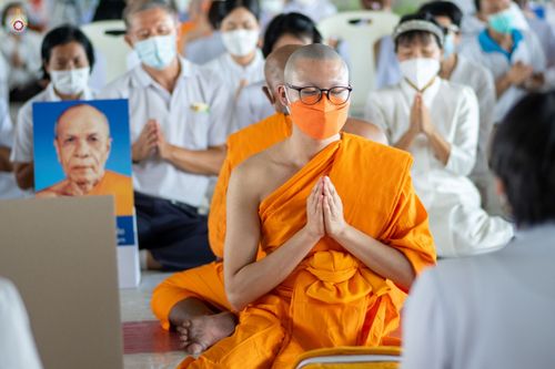 ภาพ No.47694:ประมวลภาพพิธีอุปสมบท โครงการบรรพชาอุปสมบทหมู่ รุ่นเข้าพรรษา 2565