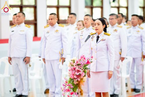 ภาพ No.227255:วันอังคารที่ 3 มิถุนายน พ.ศ. 2568 นายอำเภอคลองหลวง นำพสกนิกรรวมใจภักดิ์ สมเด็จพระนางเจ้าฯ พระบรมราชินี เนื่องในโอกาสวันเฉลิมพระชนมพรรษา ณ อาคารปลูกศรัทธา 2 วัดพระธรรมกาย อ.คลองหลวง จ.ปทุมธานี