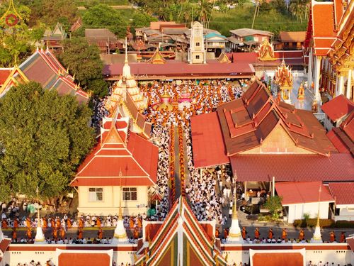 ภาพ No.113277:พิธีต้อนรับพระธรรมยาตรา ปีที่ 12 วันที่ 15 มกราคม พ.ศ. 2567 ณ วัดโบสถ์บน จ.นนทบุรี