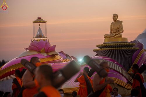 ภาพ No.116794:พิธีต้อนรับพระธรรมยาตรา ปีที่ 12 ณ อนุสรณ์สถานบางปลา จ.นครปฐม วันที่ 21 มกราคม พ.ศ. 2567