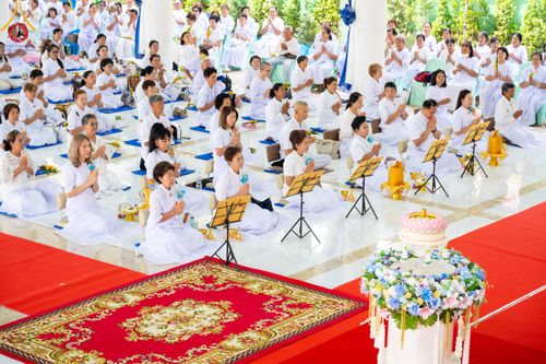 ภาพ No.310957:วันอาทิตย์ที่ 22 กุมภาพันธ์ พ.ศ. 2569 พิธีประดิษฐานพระประธาน “พระธรรมกาย” ณ ธุดงคสถานอำนาจเจริญ จังหวัดอำนาจเจริญ