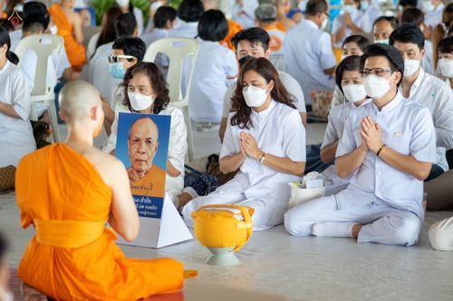 ภาพ No.47697:ประมวลภาพพิธีอุปสมบท โครงการบรรพชาอุปสมบทหมู่ รุ่นเข้าพรรษา 2565