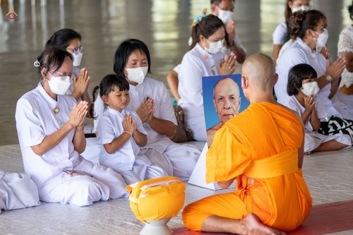 ภาพ No.47698:ประมวลภาพพิธีอุปสมบท โครงการบรรพชาอุปสมบทหมู่ รุ่นเข้าพรรษา 2565