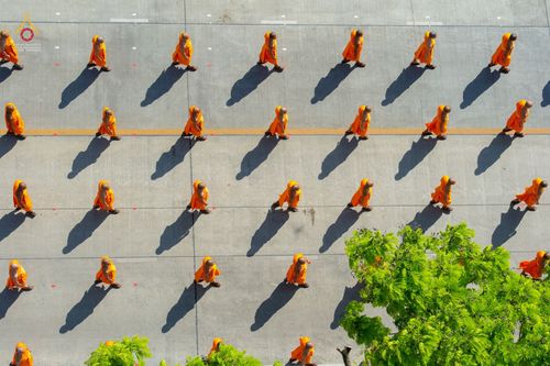 ภาพ No.42700:พิธีอัญเชิญมยุรนาวากาศ ประดิษฐาน ณ อาคาร 100 ปี เนื่องในวันคล้ายวันเกิด ครบ 113 ปี คุณยายอาจารย์มหารัตนอุบาสิกาจันทร์ ขนนกยูง