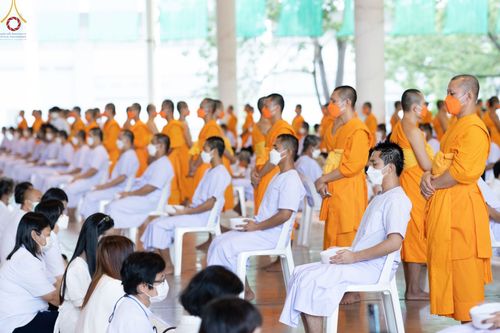 ภาพ No.56771:พิธีปลงผมนาคธรรมทายาท โครงการอุปสมบทบูชาธรรม มหาปูชนียาจารย์ประจำปี 2565 ณ สภาธรรมกายสากล วัดพระธรรมกาย