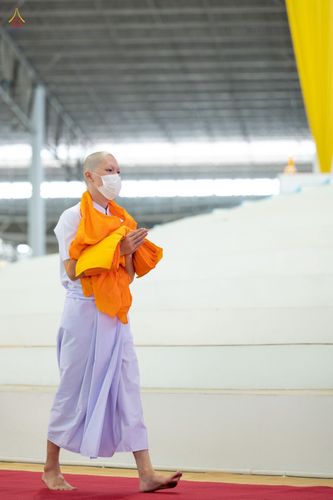 ภาพ No.44358:ประมวลภาพพิธีบรรพชา และพิธีถวายบาตร โครงการบวชภาคฤดูร้อน พ.ศ. 2565