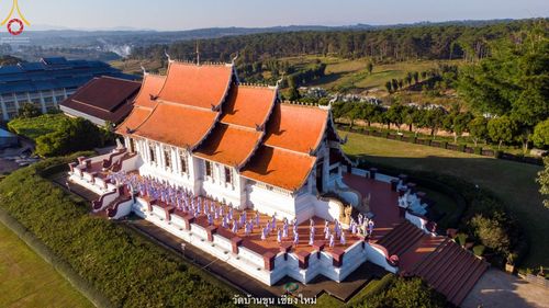 ภาพ No.39679:พิธีตัดปอยผม ปลงผม ขอขมารับผ้าไตรและพิธีบรรพชา ในโครงการอุปสมบท บูชาธรรมมหาปูชนียาจารย์ ประจำปี 2564 ชุดที่ 4