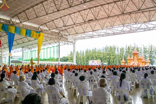 ภาพ No.48900:ประมวลภาพพิธีพระราชทานเพลิงศพ พระสุธรรมญาณวิเทศ (สุธรรม สุธมฺโม)