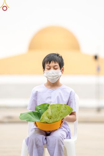 ภาพ No.44009:ประมวลภาพพิธีปลงผม โครงการบรรพชาสามเณรฟื้นฟูพระพุทธศาสนาทั่วไทย ณ ศูนย์อบรมวัดพระธรรมกาย