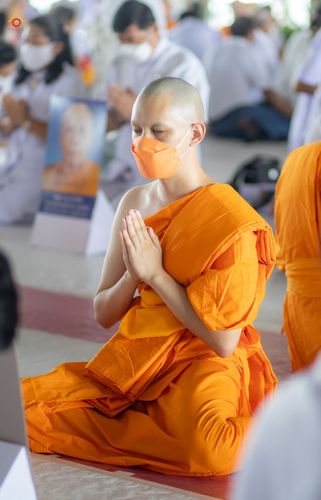 ภาพ No.47699:ประมวลภาพพิธีอุปสมบท โครงการบรรพชาอุปสมบทหมู่ รุ่นเข้าพรรษา 2565