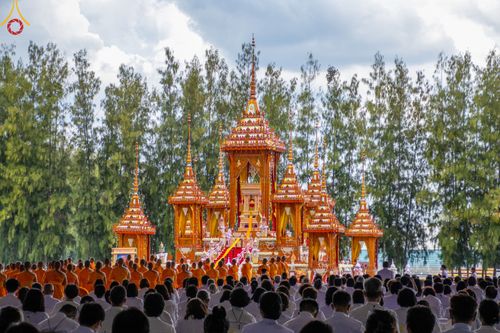 ภาพ No.48902:ประมวลภาพพิธีพระราชทานเพลิงศพ พระสุธรรมญาณวิเทศ (สุธรรม สุธมฺโม)
