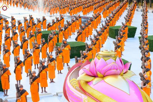 ภาพ No.68306:พุทธบุตรธรรมยาตรา ปฏิบัติธรรมและบันทึกภาพประวัติศาสตร์ ในโครงการธรรมยาตรา เส้นทางพระผู้ปราบมาร ปีที่ 11 ณ วัดพระธรรมกาย จ.ปทุมธานี วันที่ 22 ธันวาคม พ.ศ. 2565