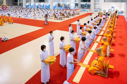 ภาพ No.90665:พิธีบำเพ็ญกุศลสวดพระอภิธรรม อุบาสกถาวร พรหมถาวร (อุบาสกผู้ปั้นพระ) วันอาทิตย์ที่ 15 ตุลาคม พ.ศ. 2566 ณ ห้องแก้วสารพัดนึก 1 สภาธรรมกายสากล วัดพระธรรมกาย จ.ปทุมธานี