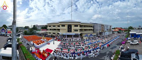 ภาพ No.346979:วันอาทิตย์ที่ 30 สิงหาคม พ.ศ. 2569  พิธีทำบุญตักบาตรพระ 123 รูป เนื่องในโอกาสครบรอบ 122 ปี แห่งการก่อตั้งอำเภอคลองหลวง จังหวัดปทุมธานี ณ บริเวณหน้าที่ว่าการอำเภอคลองหลวง