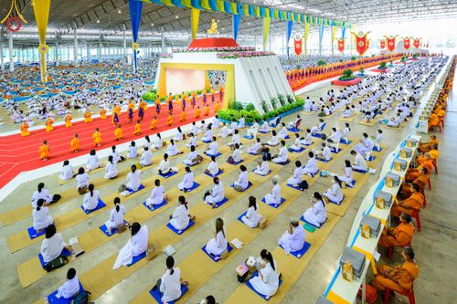 ภาพ No.49200:ประมวลภาพงานบุญเนื่องในวันสมาธิโลก พุทธศักราช 2565 ชุดที่ 1