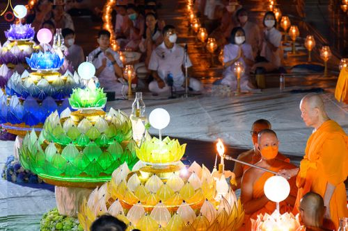 ภาพ No.55387:ประมวลภาพพิธีลอยกระทงธรรม ณ วัดพระธรรมกาย (วันที่ 8 พฤศจิกายน พ.ศ. 2565)