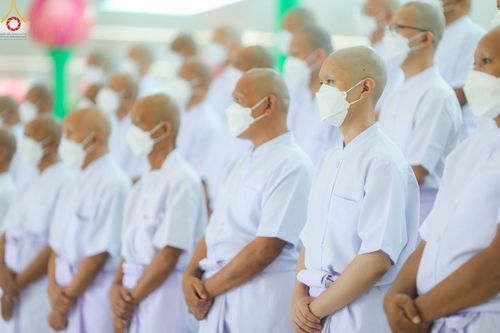 ภาพ No.51045:ประมวลภาพพิธีบรรพชาอุปสมบท โครงการบรรพชาอุปสมบทหมู่ รุ่นวันครูวิชชาธรรมกาย ปีพุทธศักราช 2565