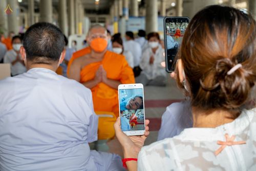 ภาพ No.47702:ประมวลภาพพิธีอุปสมบท โครงการบรรพชาอุปสมบทหมู่ รุ่นเข้าพรรษา 2565