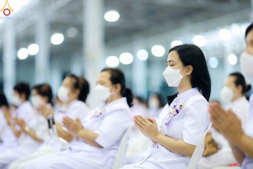 ภาพ No.51195:ประมวลภาพพิธีวันครูผู้ค้นพบวิชชาธรรมกาย ปี 2565