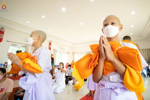 ภาพ No.44879:ประมวลภาพพิธีบรรพชา ในโครงการบรรพชาสามเณรฟื้นฟูพระพุทธศาสนาทั่วไทย ณ ศูนย์อบรมเยาวชนบางปะหัน