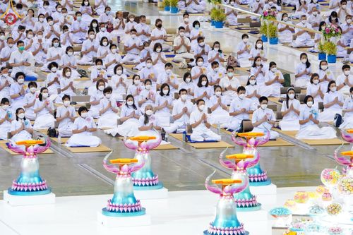 ภาพ No.46796:ประมวลภาพพิธีบูชาข้าวพระ วันอาทิตย์ที่ 5 มิถุนายน พ.ศ. 2565