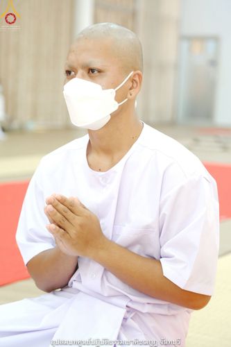 ภาพ No.40725:พิธีตัดปอยผม ปลงผม ขอขมารับผ้าไตรและพิธีบรรพชา ในโครงการอุปสมบท บูชาธรรมมหาปูชนียาจารย์ ประจำปี 2564 ชุดที่ 15