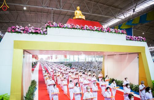 ภาพ No.46881:ประมวลภาพพิธีทอดผ้าป่าธรรมชัย ณ วัดพระธรรมกาย (5 มิถุนายน พ.ศ. 2565)