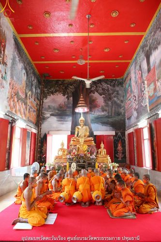 ภาพ No.40551:พิธีตัดปอยผม ปลงผม ขอขมารับผ้าไตรและพิธีบรรพชา ในโครงการอุปสมบท บูชาธรรมมหาปูชนียาจารย์ ประจำปี 2564 ชุดที่ 14