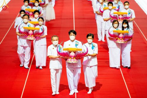 ภาพ No.46883:ประมวลภาพพิธีทอดผ้าป่าธรรมชัย ณ วัดพระธรรมกาย (5 มิถุนายน พ.ศ. 2565)