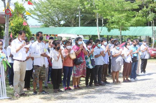 ภาพ No.50786:ประมวลภาพพิธีบุพเปตพลีนานาชาติ ปีที่ 9 ณ ศูนย์ปฏิบัติธรรมภาคใต้ อ.บางกล่ำ จ.สงขลา