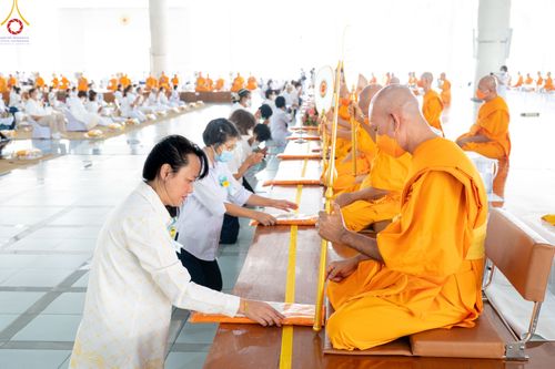 ภาพ No.78094:พิธีบุพเปตพลี ครั้งที่ 132 เพื่ออุทิศบุญกุศลแด่บรรพบุรุษผู้ล่วงลับ วันที่ 21 มีนาคม พ.ศ. 2566 ณ วัดพระธรรมกาย