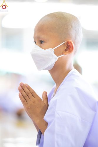 ภาพ No.79843:พิธีขอบรรพชา , พิธีคล้องอังสะ พิธีขอสรณคมน์และศีล , พิธีขอนิสสัย ในโครงการบรรพชาสามเณรฟื้นฟูพระพุทธศาสนาทั่วไทย วันเสาร์ที่ 8 เมษายน พ.ศ.2566